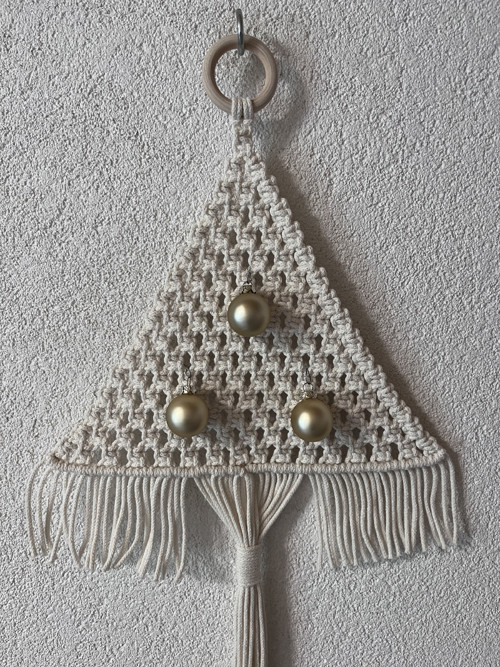 Macramé stromeček na zeď — foto 3
