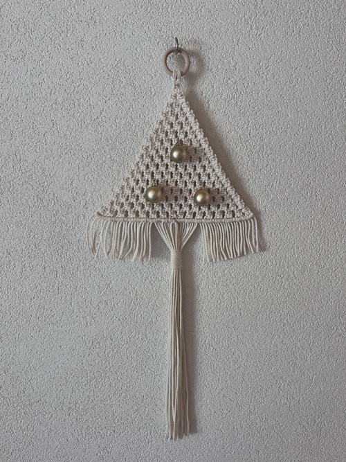 Macramé stromeček na zeď — foto 2
