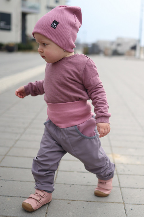 Dětské softshellové kalhoty s fleecem — foto 4