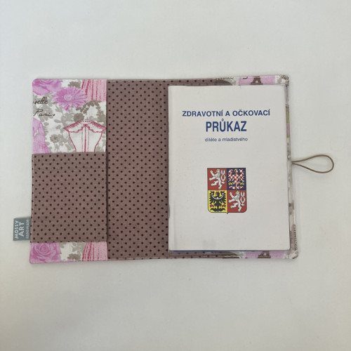 Obal na očkovací průkaz romance — foto 4
