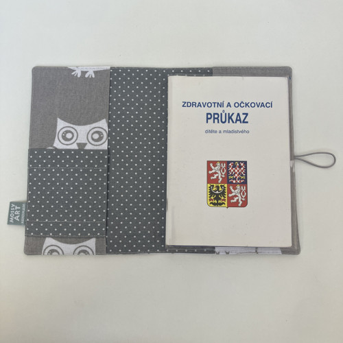 Obal na očkovací sovy na šedé — foto 4