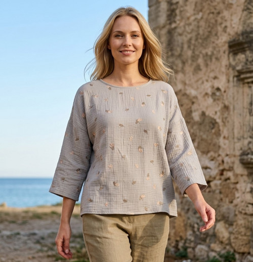 Mušelínová halenka — foto 3