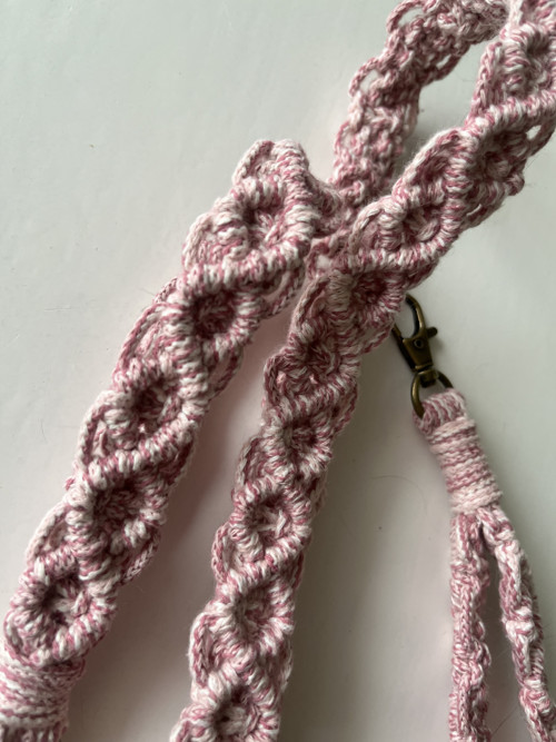 Macrame poutko & popruh na telefon — foto 2