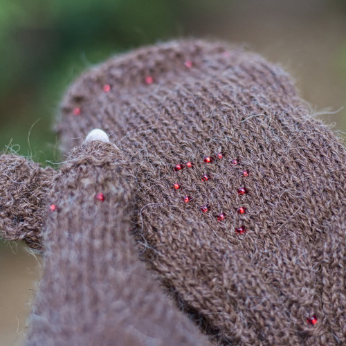Se srdcem v hnědé ... alpaca — foto 2