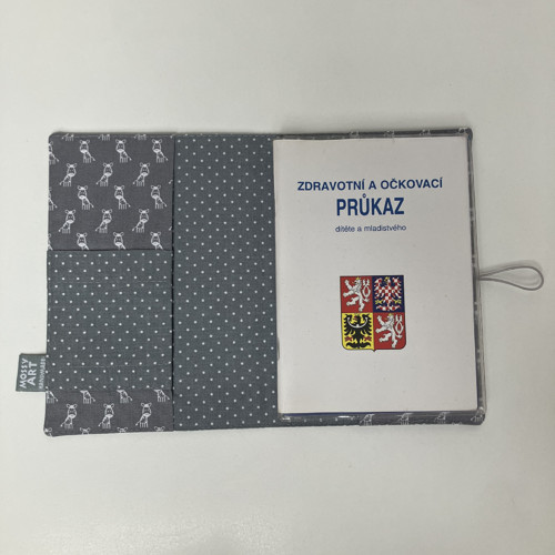 Obal na očkovací průkaz zebry — foto 4