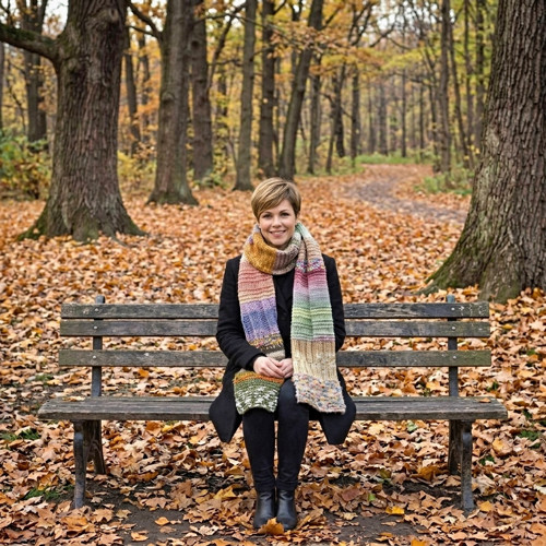 Ručně Pletená Šála - Johana — foto 2