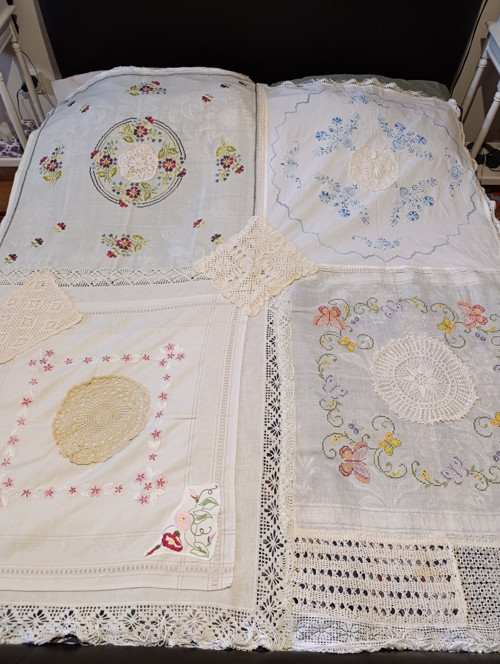 Originální shabby chic přehoz — foto 2