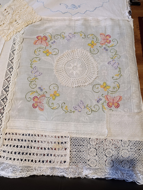 Originální shabby chic přehoz — foto 4
