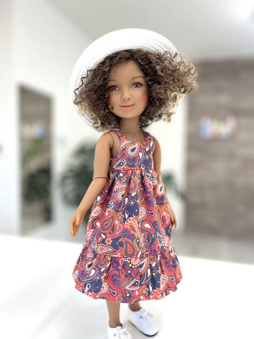 Šaty... Ruby Red Fashion Friends 36cm — foto 3
