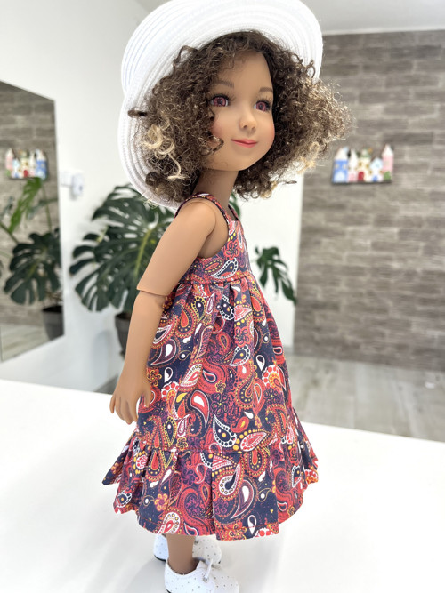 Šaty... Ruby Red Fashion Friends 36cm — foto 6