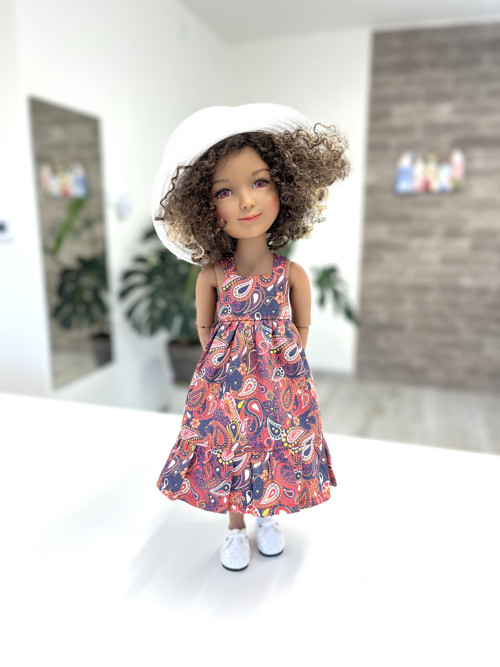 Šaty... Ruby Red Fashion Friends 36cm — foto 2