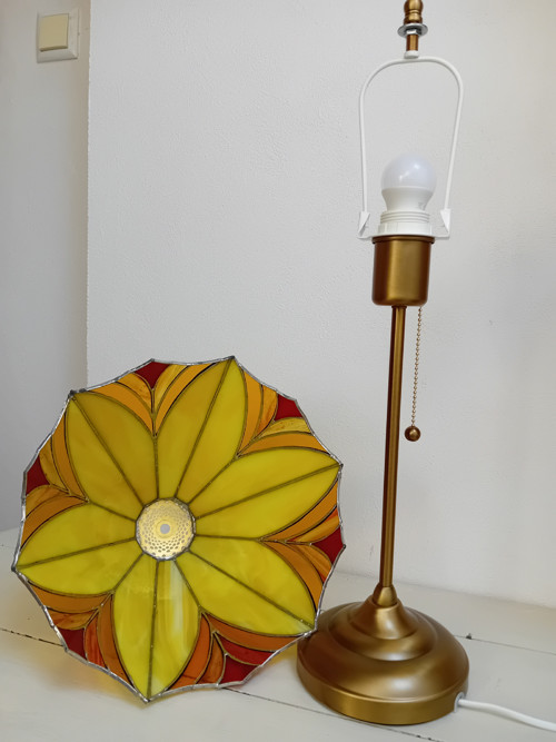 Vitrážová lampa — foto 2