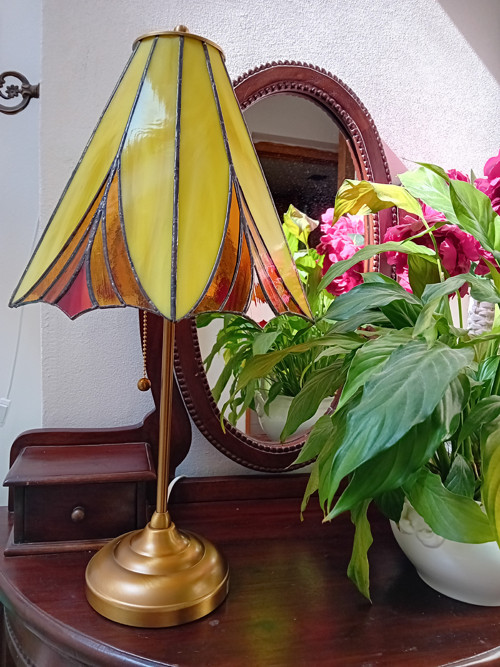 Vitrážová lampa — foto 3