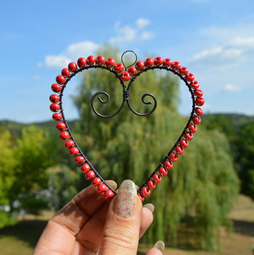 Drátovaná srdíčka malá Pro radost — foto 3