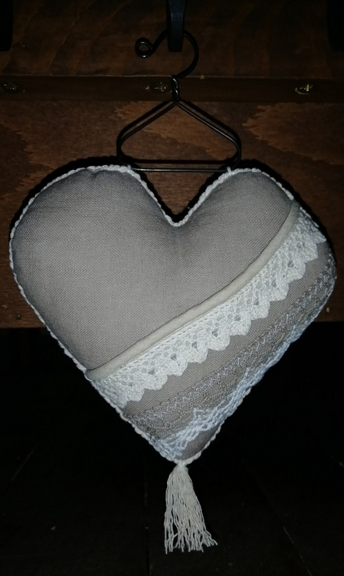 Lněné srdíčko II — foto 2