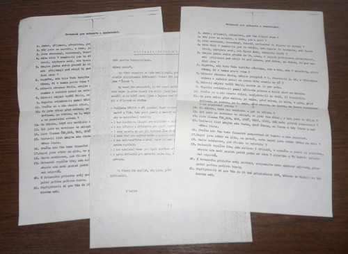 3x DOPIS, žertovný text — foto 2