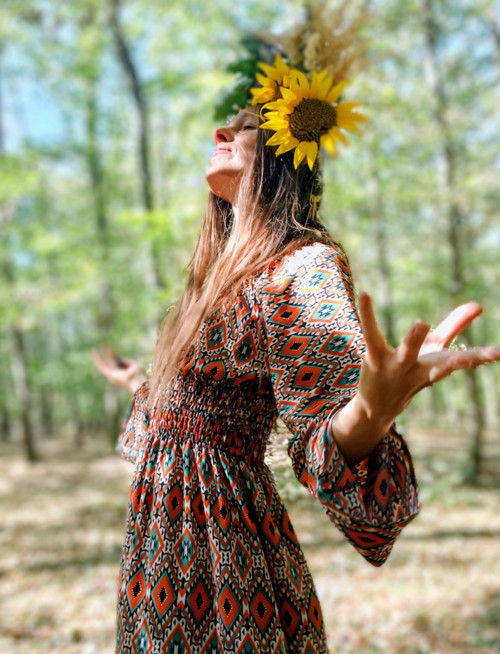 Boho Šaty S Aztéckým Vzorem — foto 6