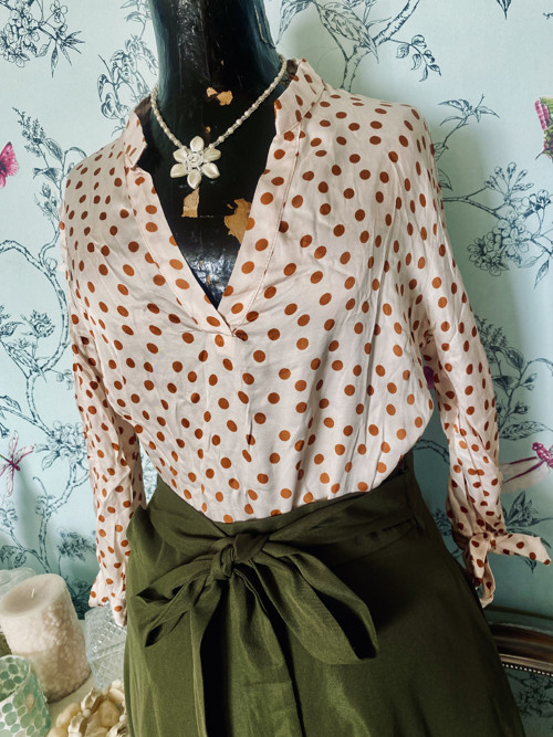 Halenka vintage dots — foto 2