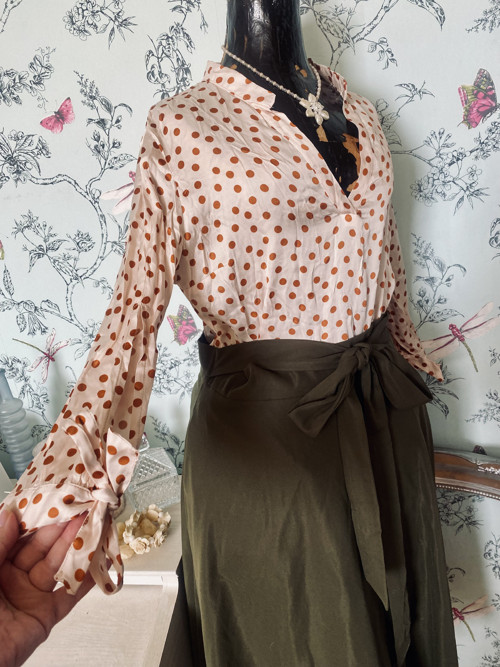 Halenka vintage dots — foto 3