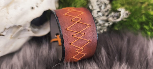 Kožený náramek Life link — foto 2