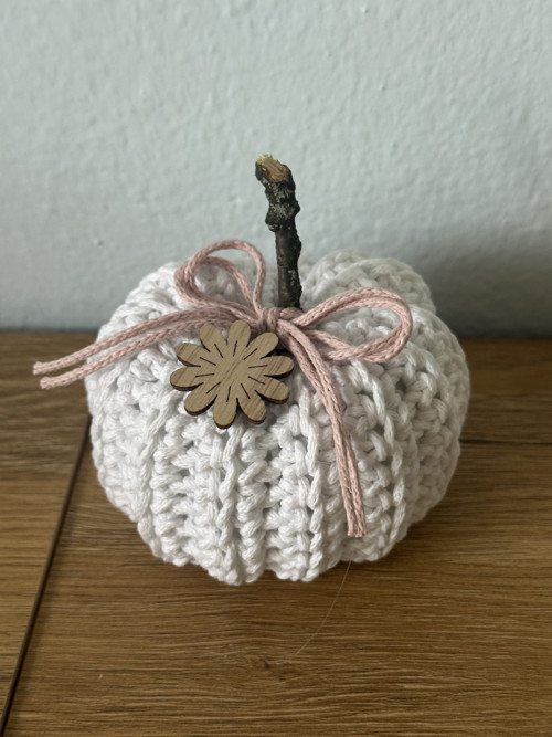 Háčkované dýně z Cordy macrame — foto 5