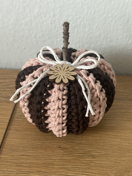 Háčkované dýně z Cordy macrame — foto 2