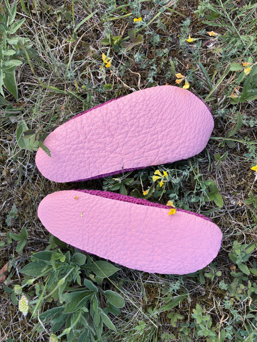 Háčkované barefoot boty vel. 35 — foto 2