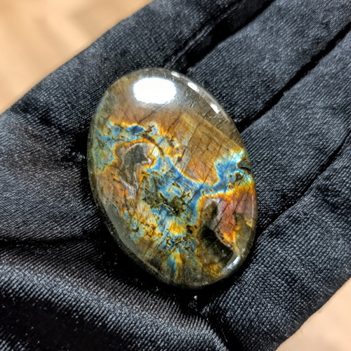 Labradorit, ID 5789, 49x30 mm — foto 2