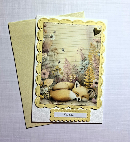 3D přání Pro tebe s motivem lištičky — foto 2