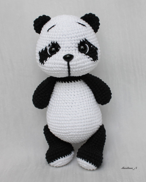 Žíkej mi...Momo!...háčkovaný medvídek panda — foto 6