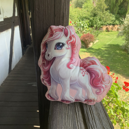 Polštář 3D - jednorožec — foto 2