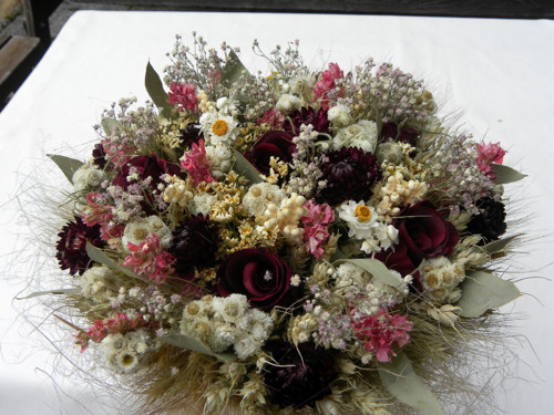 Kytka romantik bordó — foto 3