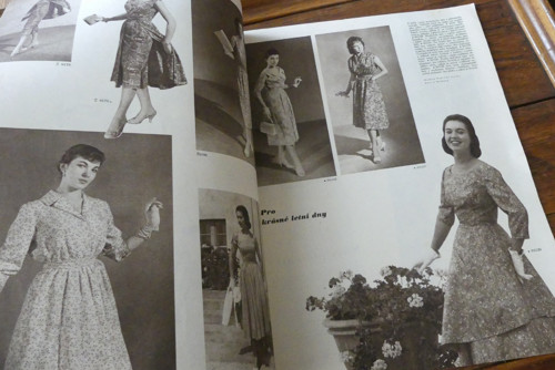 Časopis Žena a móda, číslo 4/1958 — foto 3