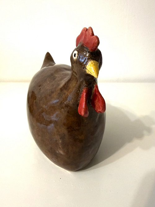 Keramická slepička — foto 2