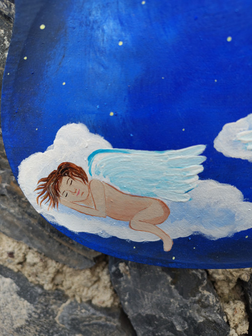 Malba na houslové desce "sny andělů" — foto 6