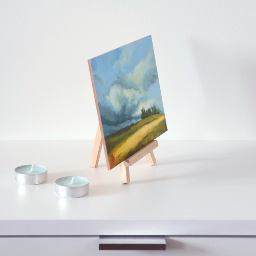 Studie krajiny č. 20 | 18×13cm | obraz, akryl — foto 4