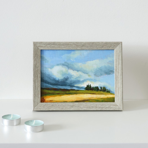 Studie krajiny č. 20 | 18×13cm | obraz, akryl — foto 3