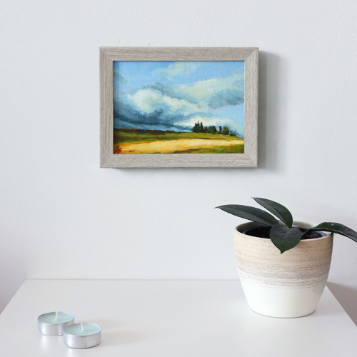 Studie krajiny č. 20 | 18×13cm | obraz, akryl — foto 2