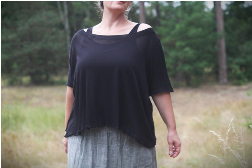 Volné triko průsvitné ............ M - XL — foto 2