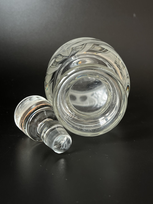 Karafa s broušeným dekorem 250ml, Borské sklo — foto 2