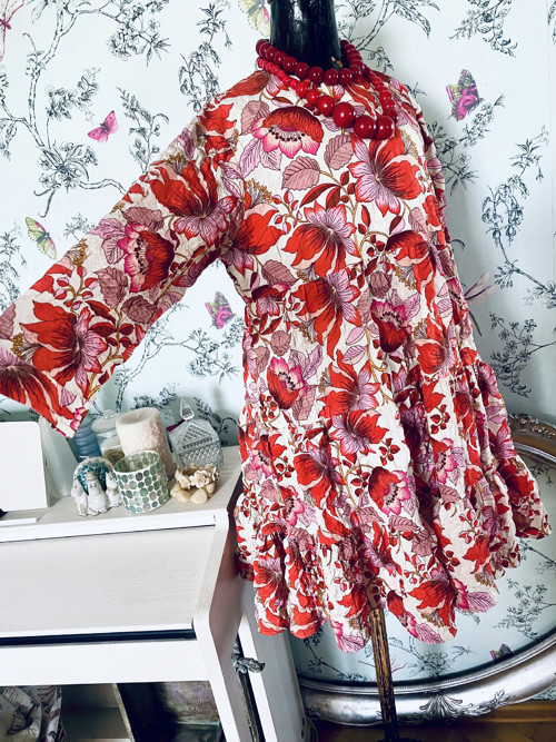 Šaty boho rozkvetlé — foto 3
