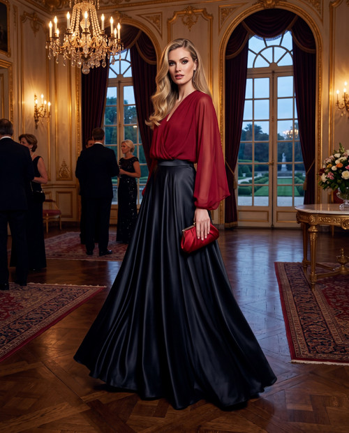 Kolová sukně černá — foto 5