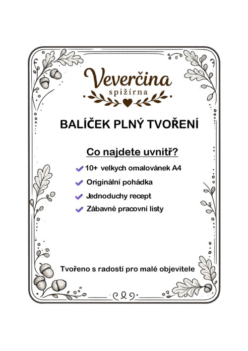 Veverčí omalovánky - LÉTO — foto 2