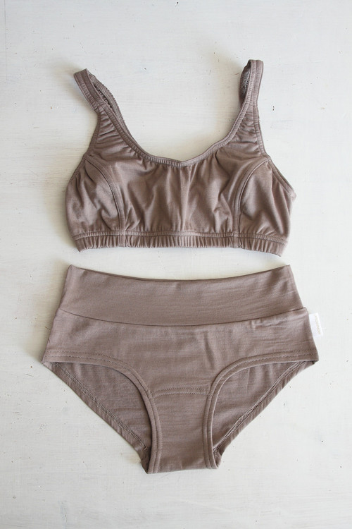 Kalhotky merino Mocca — foto 3