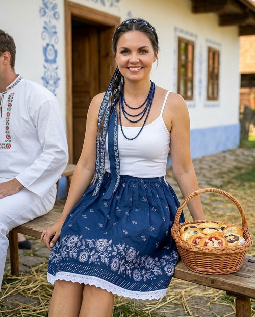 Folklorní sukně “S-M” — foto 3