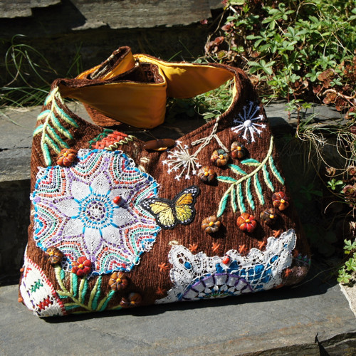 Vyšívaná boho kabelka — foto 6