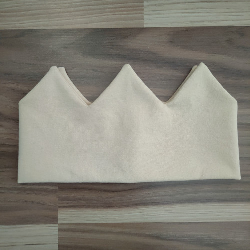Čelenka korunka - krémová — foto 3