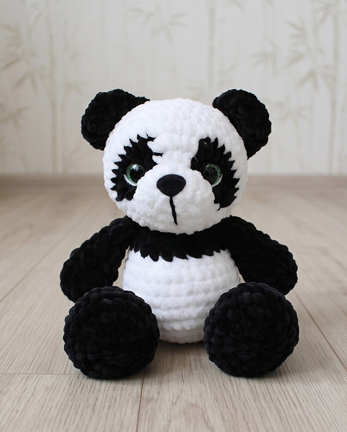 Žíkej mi...Ťufík!...háčkovaný medvídek panda — foto 2