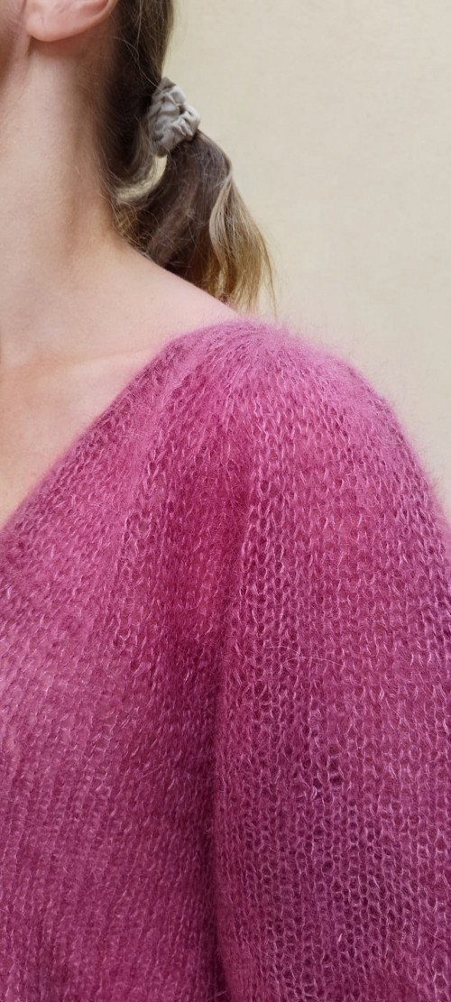 Mohérový svetr velikosti M — foto 4