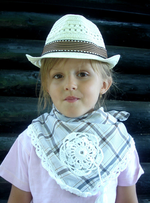 Pro malou kovbojku - dětský bavlněný šátek — foto 3